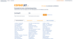 Desktop Screenshot of careerjet.li