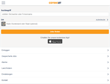 Tablet Screenshot of careerjet.ch