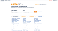 Desktop Screenshot of careerjet.dk