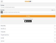 Tablet Screenshot of careerjet.com.vn