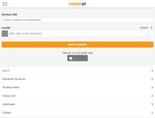 Tablet Screenshot of careerjet.nl