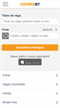 Mobile Screenshot of careerjet.com.br