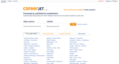 Desktop Screenshot of careerjet.cz