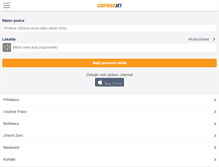 Tablet Screenshot of careerjet.cz