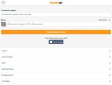 Tablet Screenshot of careerjet.it
