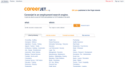 Desktop Screenshot of careerjet.vg