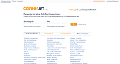 Desktop Screenshot of careerjet.lu