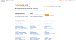 Desktop Screenshot of careerjet.pt