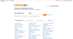Desktop Screenshot of careerjet.hu