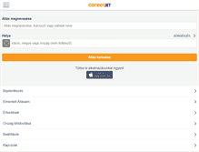 Tablet Screenshot of careerjet.hu
