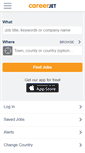 Mobile Screenshot of careerjet.co.uk