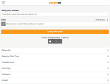 Tablet Screenshot of careerjet.pl