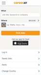 Mobile Screenshot of careerjet.com.mt