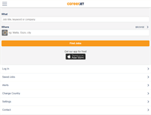 Tablet Screenshot of careerjet.com.mt