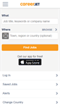Mobile Screenshot of careerjet.co.ke