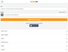 Tablet Screenshot of careerjet.ro